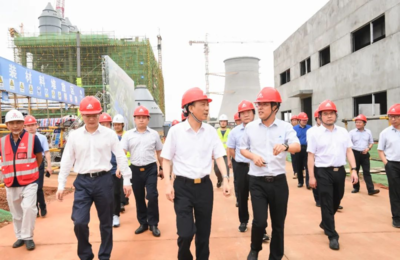 于秀明调研督导重大项目建设工作